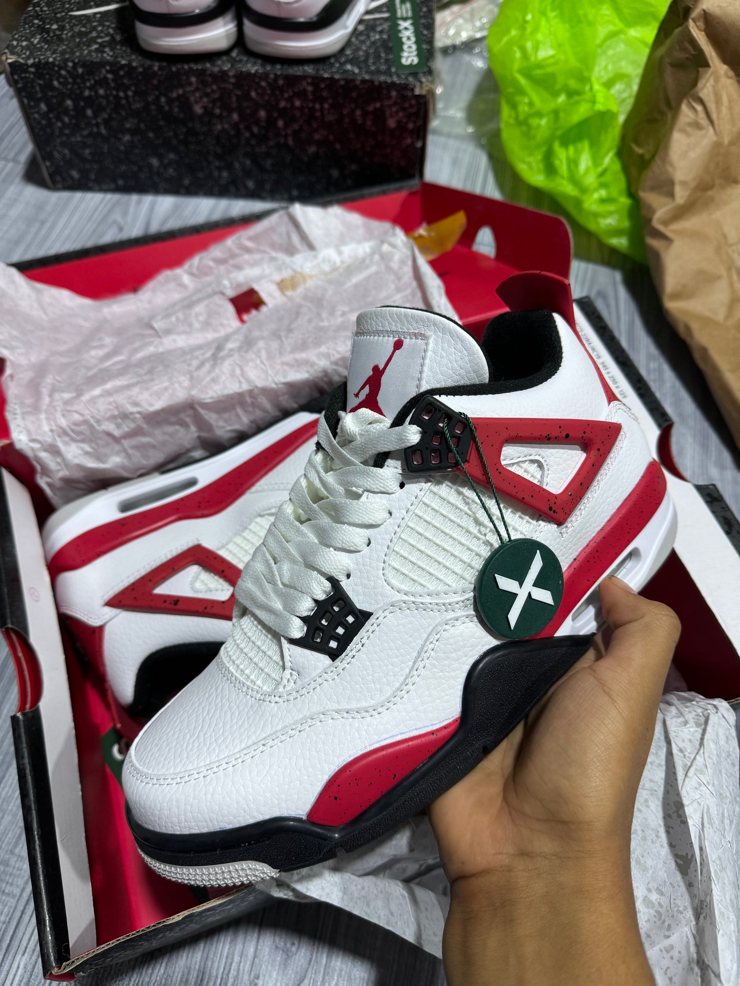 Jordan 4 Red Cement