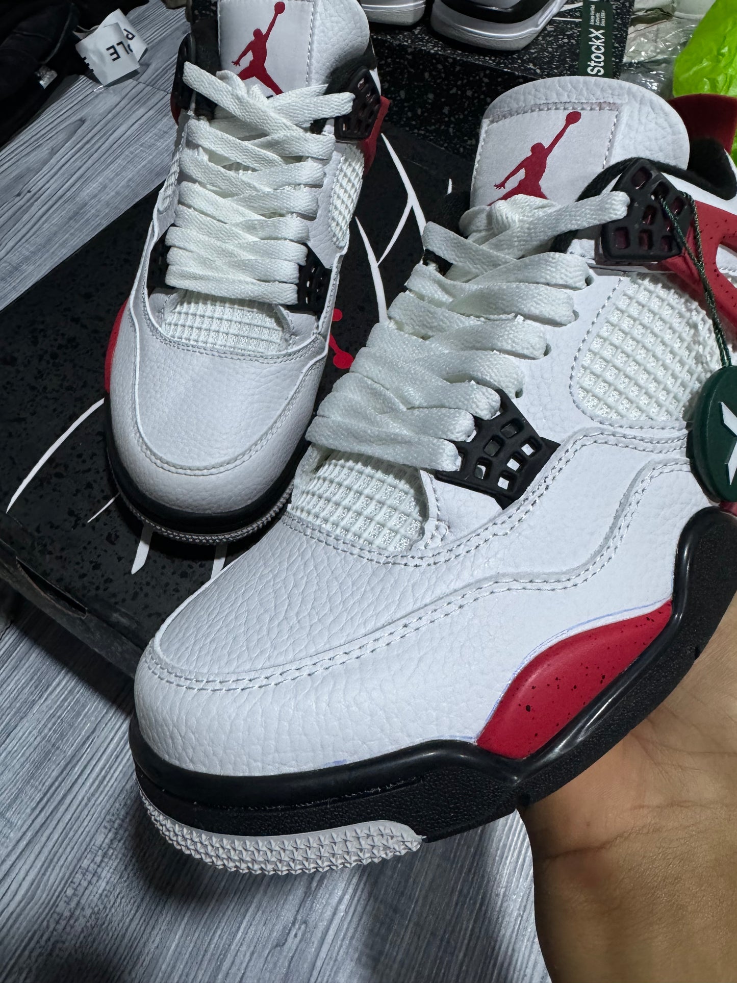 Jordan 4 Red Cement