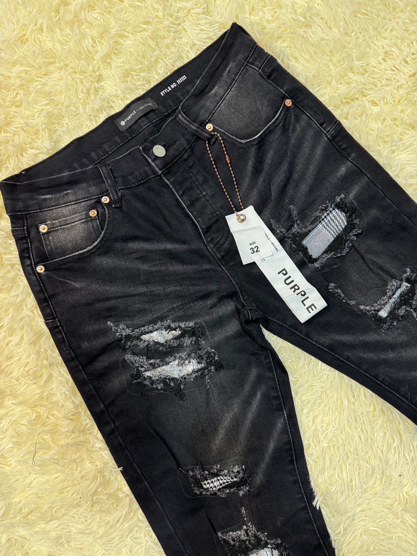 Jean Purple Black ligth Washed #3