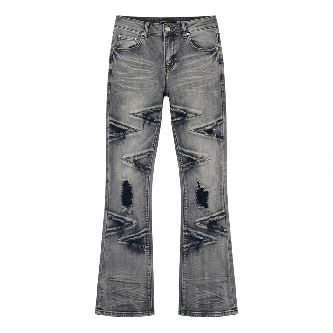 Jean FN Washed Grey Triangle