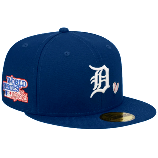 Gorra New Era 59Fifty MLB Detroit Tigers Team Heart Blue