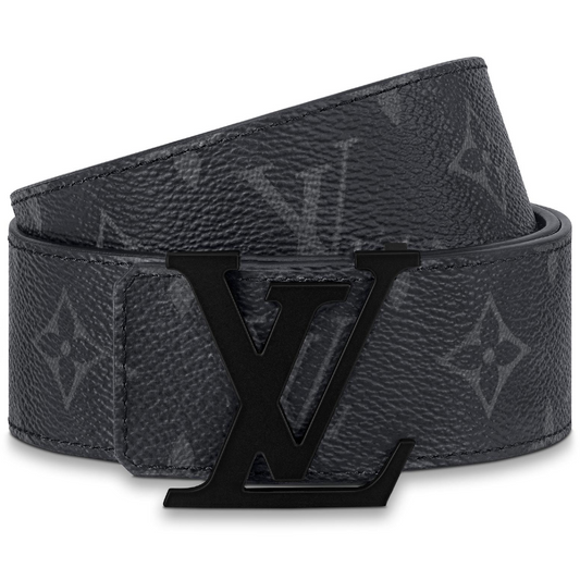 Cinturon LV Initiales Matte Black Belt
