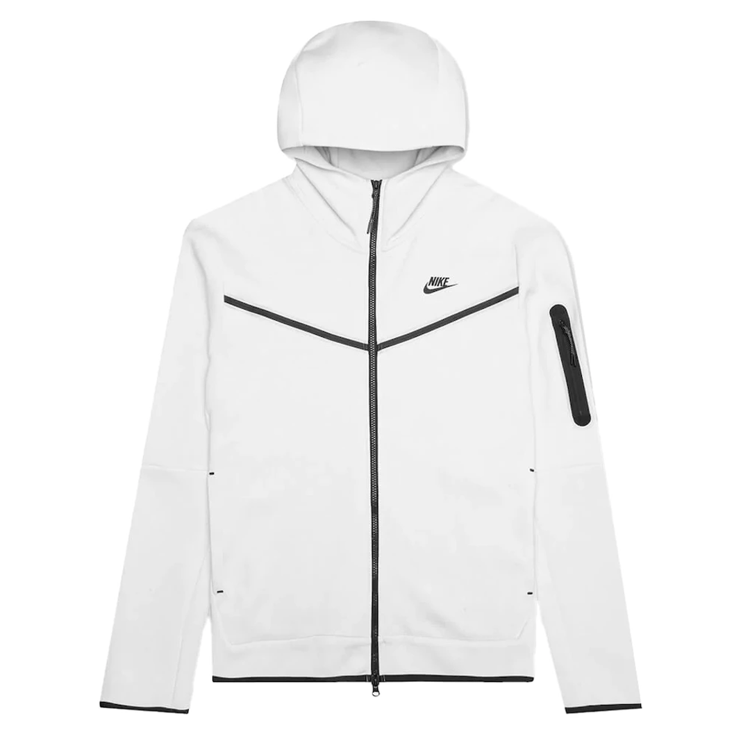 Casaca Nike Tech Fleece Full-Zip Blanca