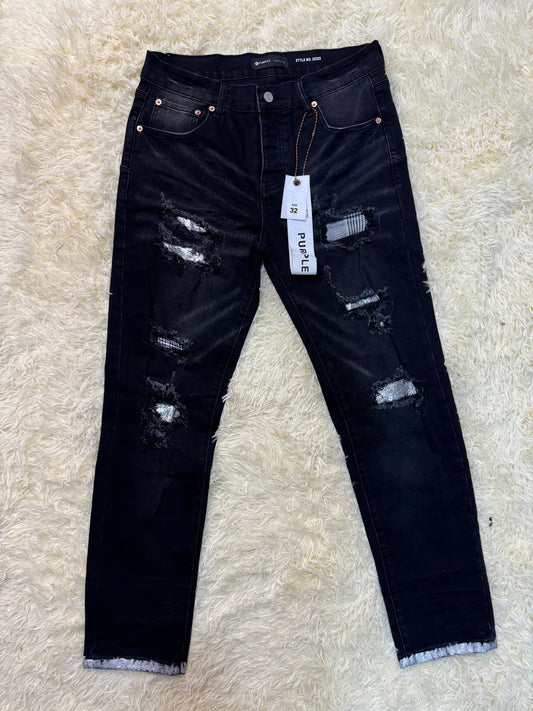 Jean Purple Black ligth Washed #3