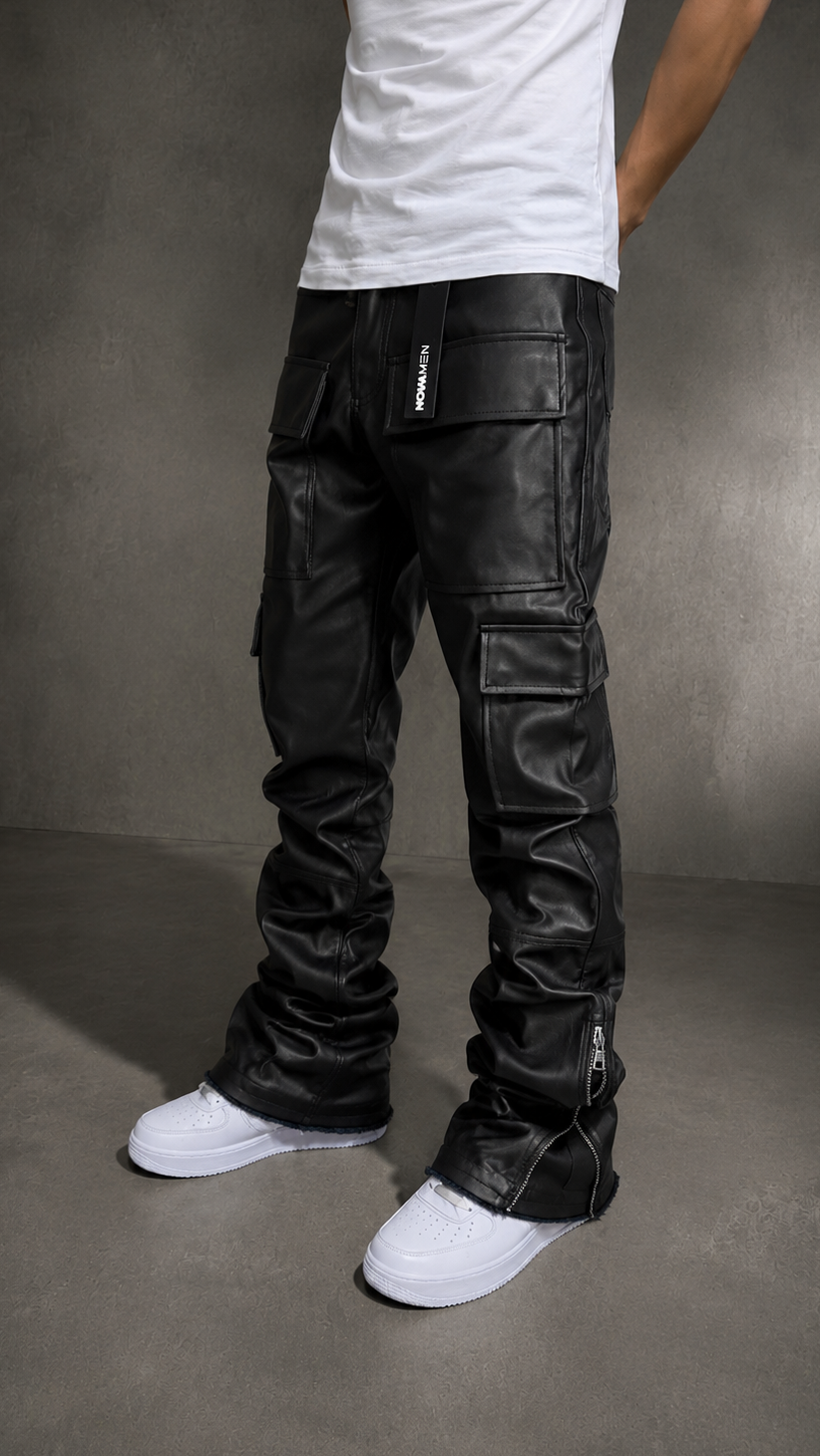 Jean FN Leather black