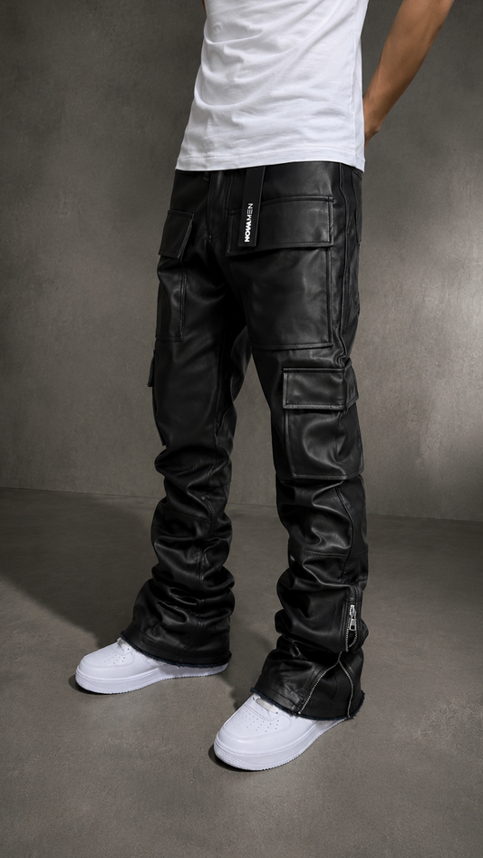 Jean FN Leather black
