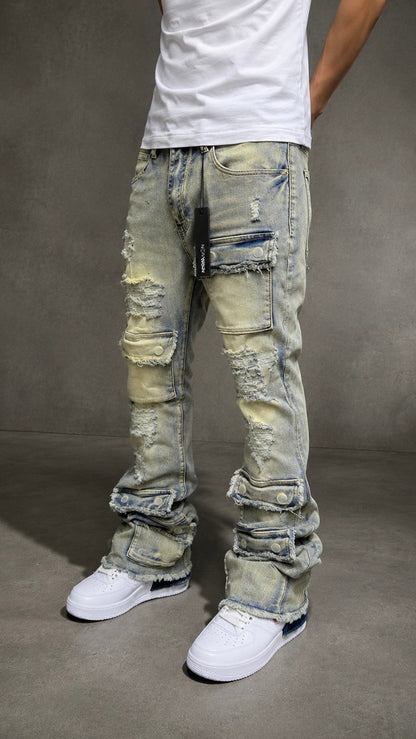 Jean Fashion Nova Cargo Flared #2
