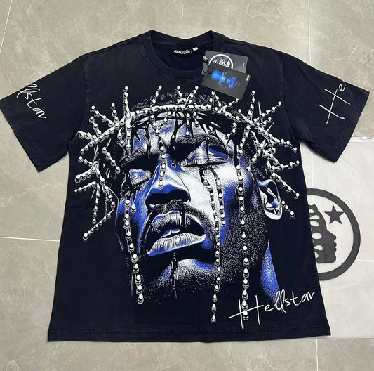Hellstar Tee Ripped Gansta