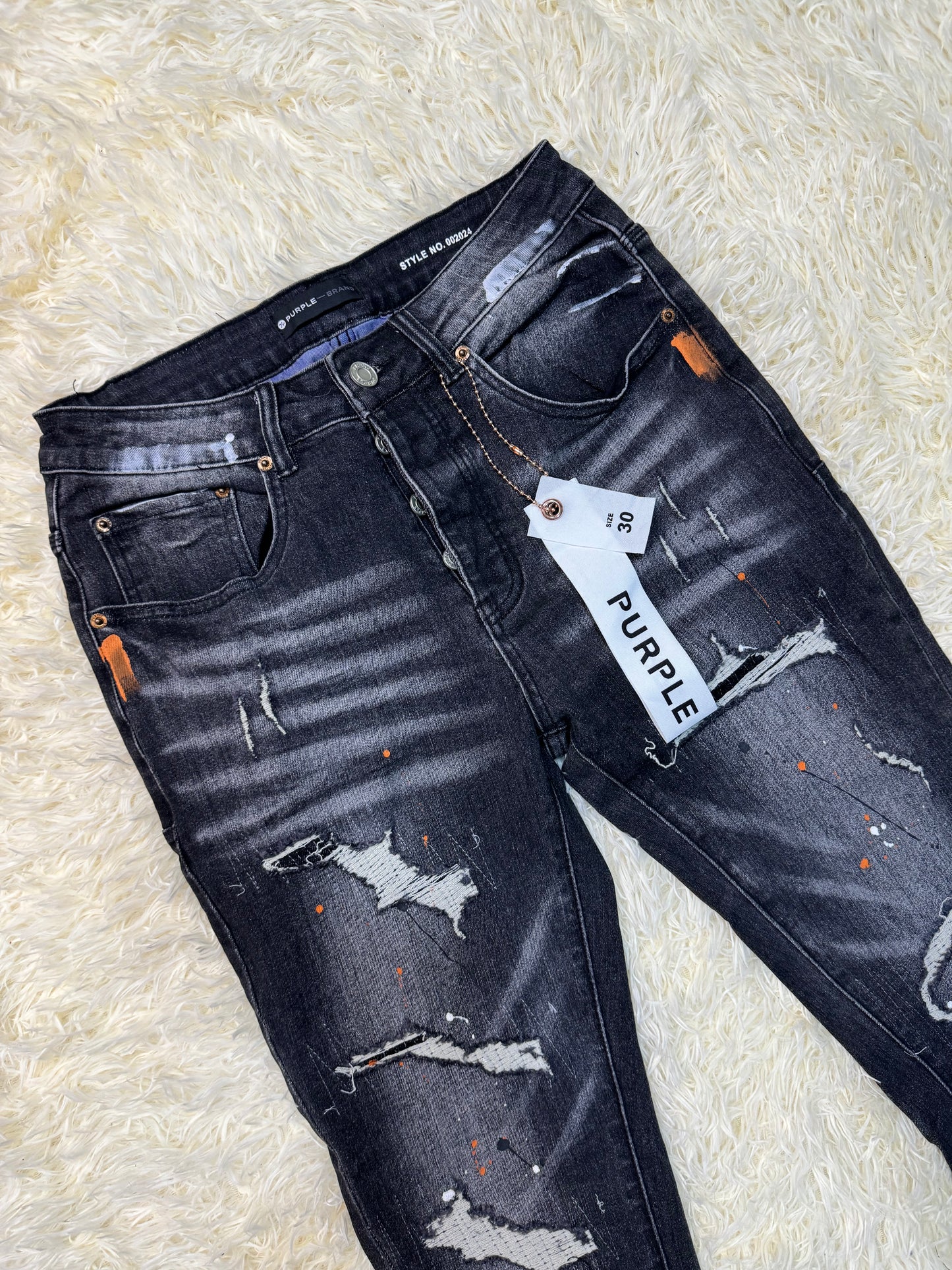 Jean Purple Grey/Black #2