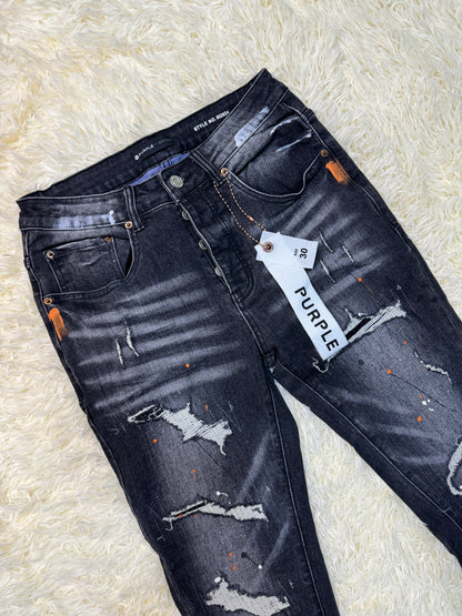 Jean Purple Grey/Black #2