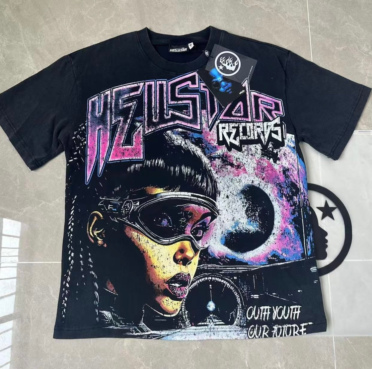 Hellstar Tee Black Récords