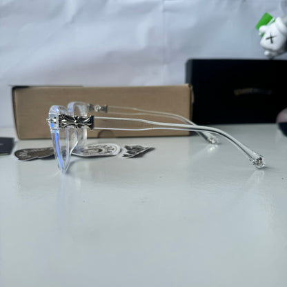 Lentes Chrome Hearts Transparent – Protección UV400 + BlueProtect