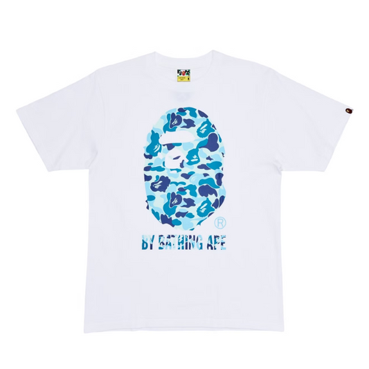BAPE ABC Camo By Bathing Ape Tee White Blue
