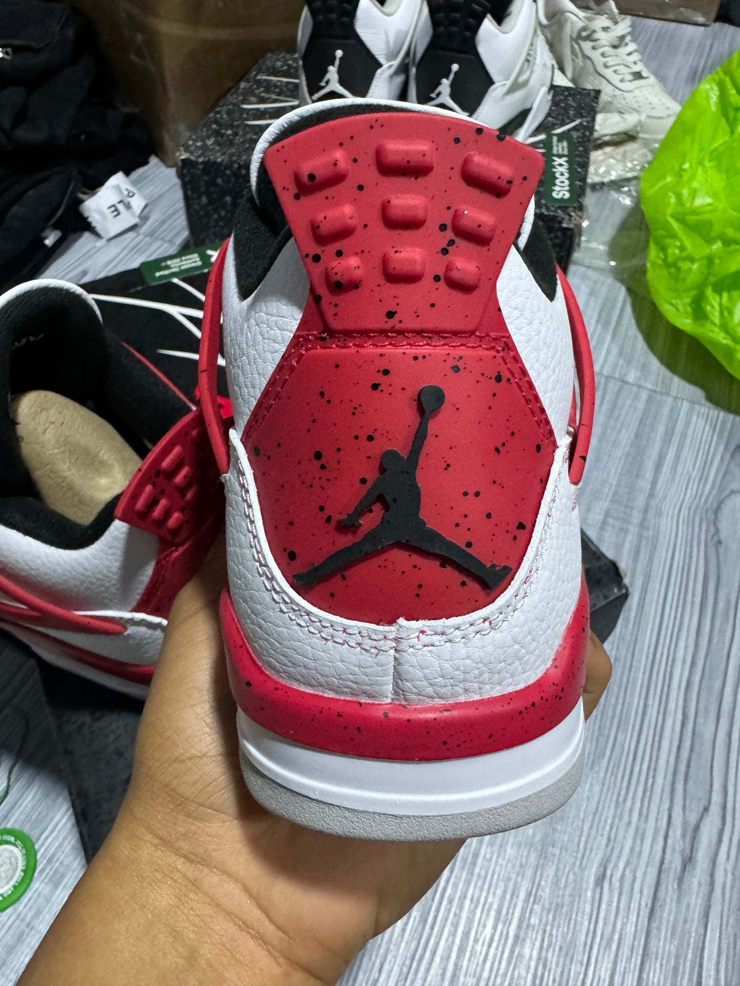 Jordan 4 Red Cement