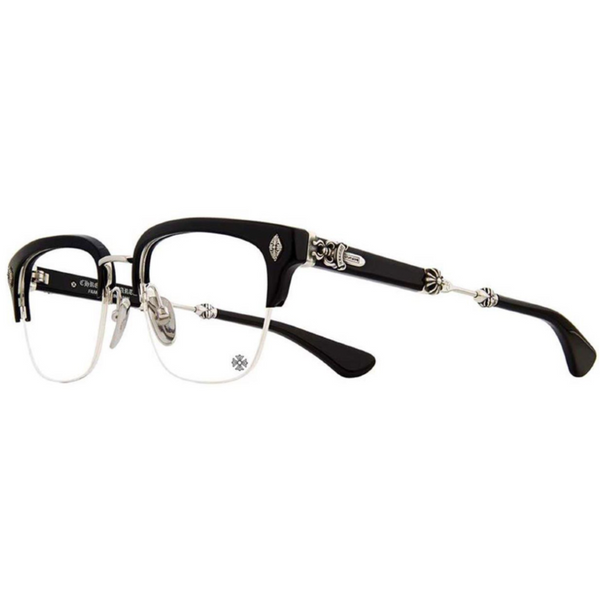 Chrome Hearts Steal Mount Black/Silver – Protección UV400 + BlueProtect