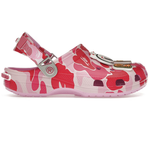 Crocs Bape Camo Pink