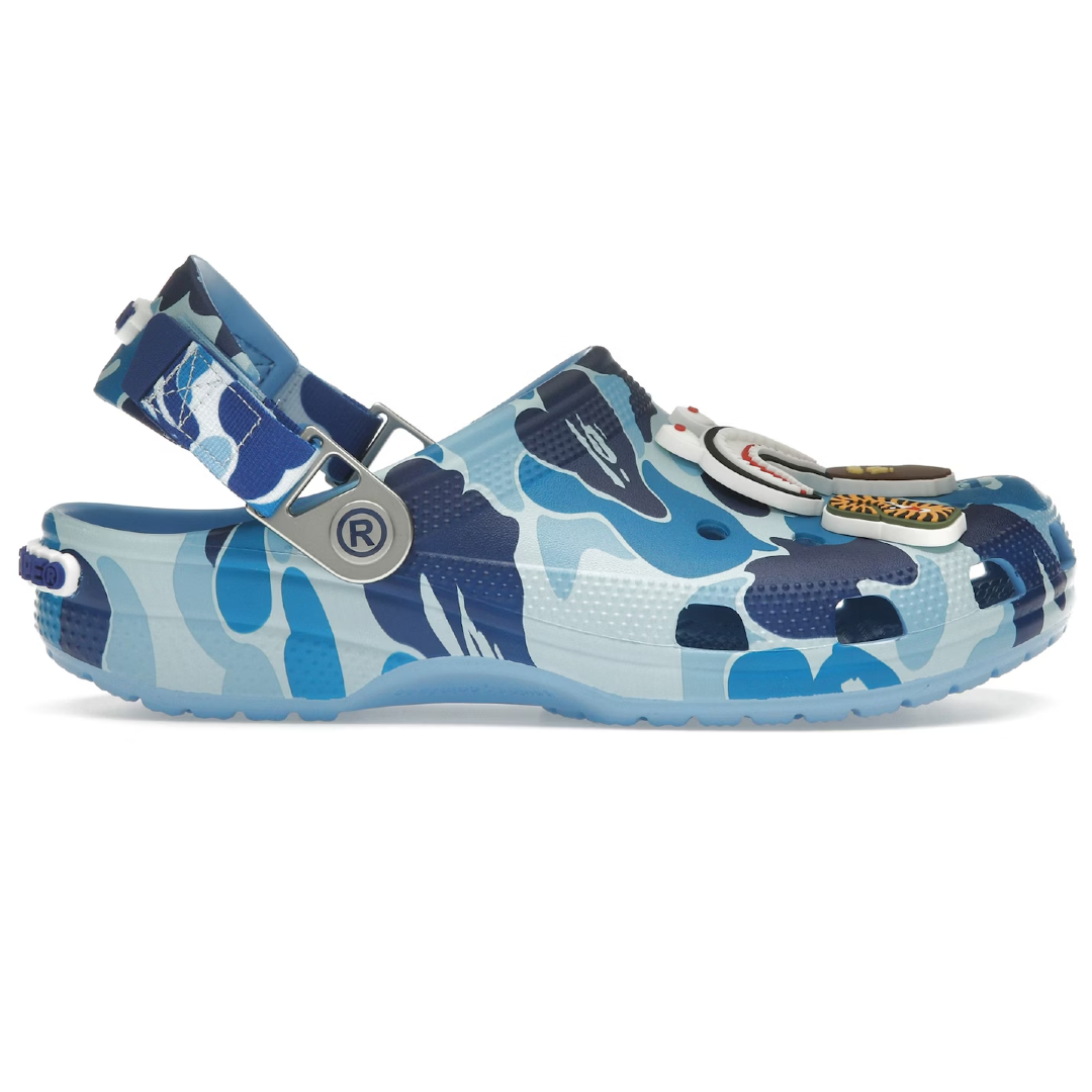 Crocs Bape Camo Blue