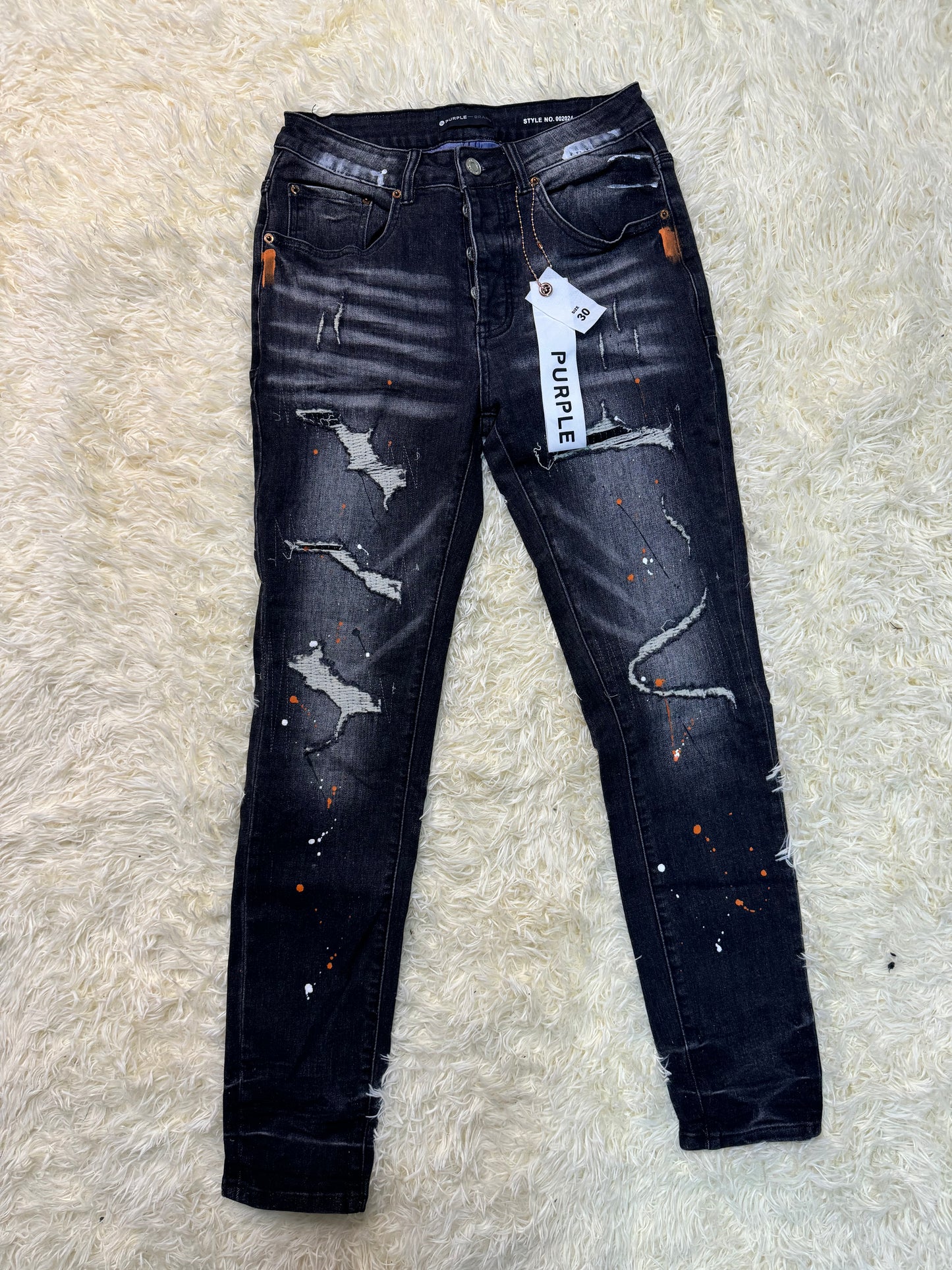 Jean Purple Grey/Black #2