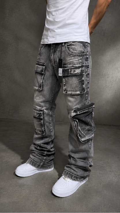 Jean FN Cargo Washed Grey