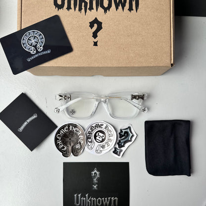 Lentes Chrome Hearts Transparent – Protección UV400 + BlueProtect