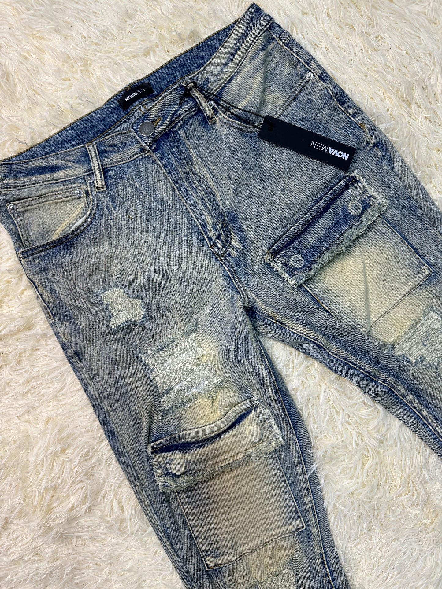 Jean Fashion Nova Cargo Flared #2