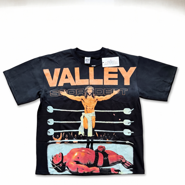 Vale Forever Jesus Hardy T-Shirt Vintage Black