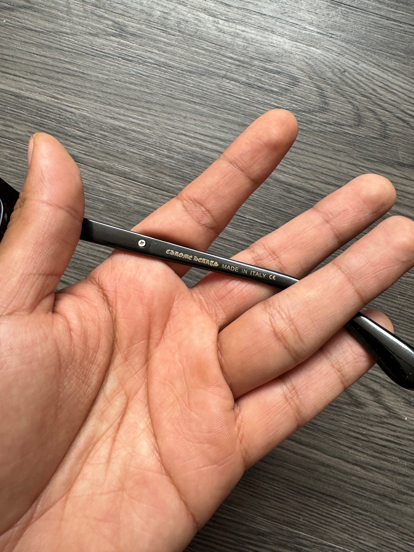 Ga Lentes Chrome Hearts Square Black/Silver – Protección UV400 + BlueProtect