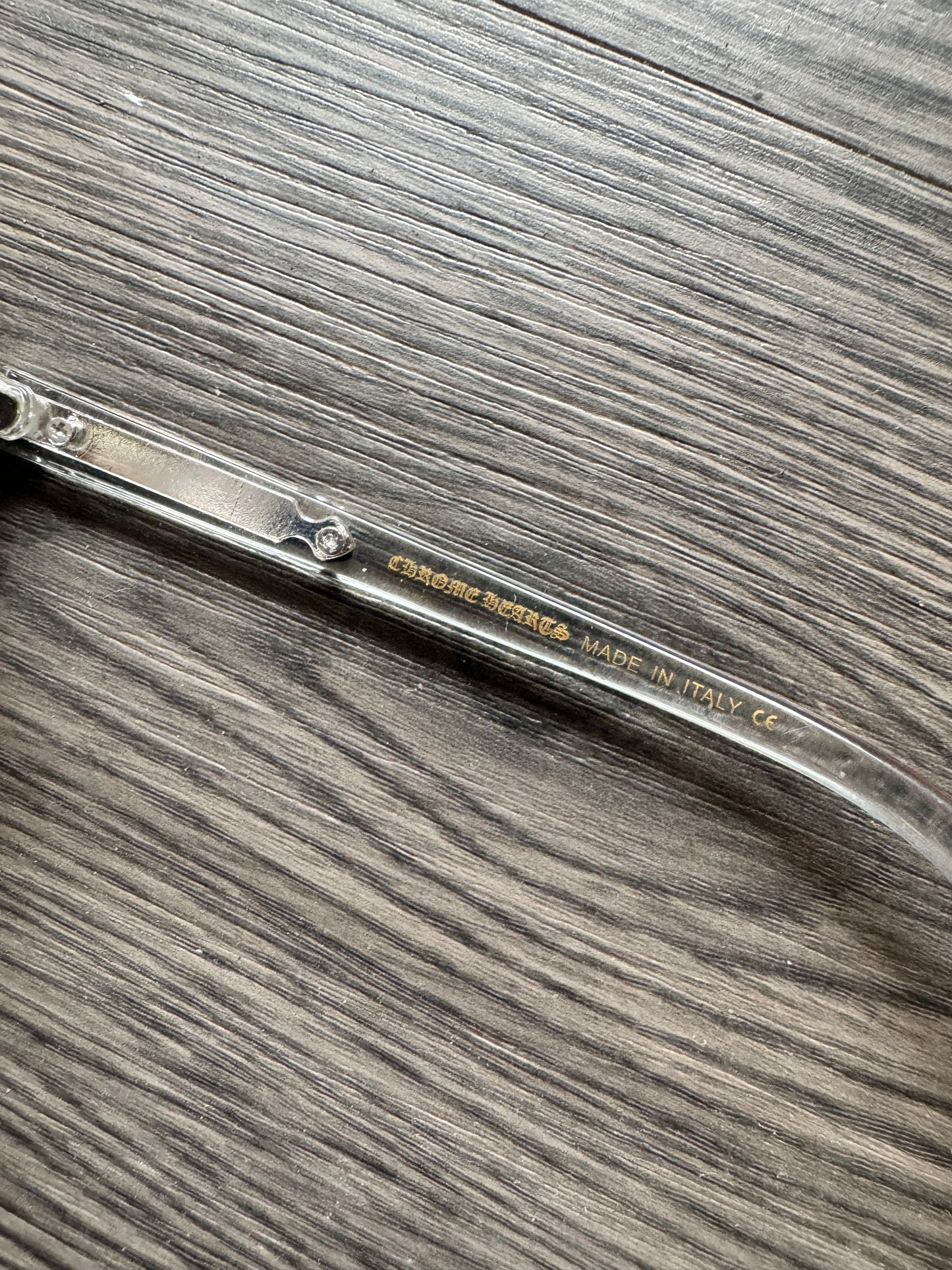 Lentes Chrome Hearts Square Transparent/Silver – Protección UV400 + BlueProtect