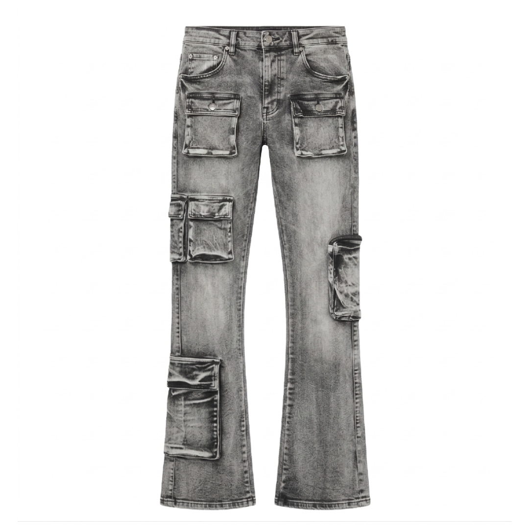 Jean FN Cargo Washed Grey
