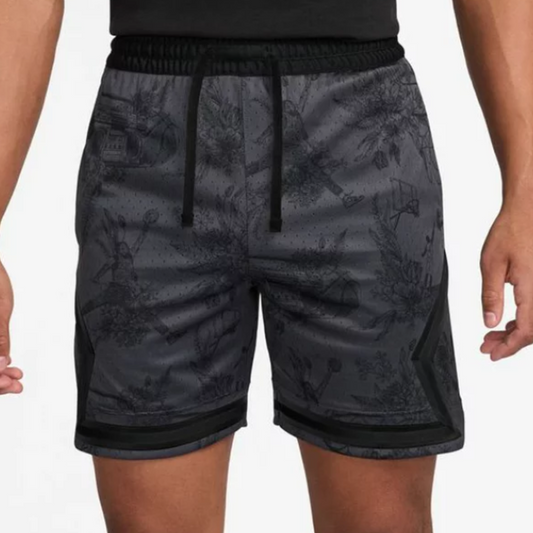 Short Jordan Diamond Printed Balck