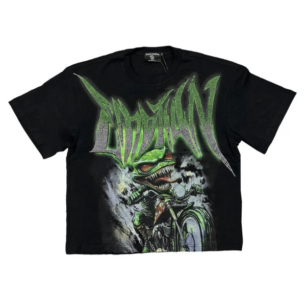 Mixed Emotion Goblin Rhinestone T-Shirt