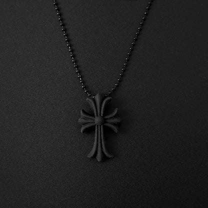 Chrome Hearts Silicone Rubber CH Cross Necklace