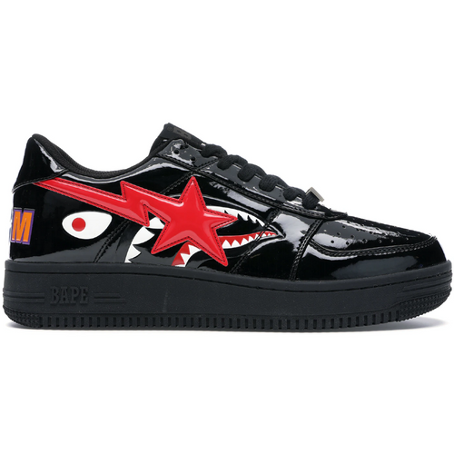A Bathing Ape Bape Sta Low Shark Black