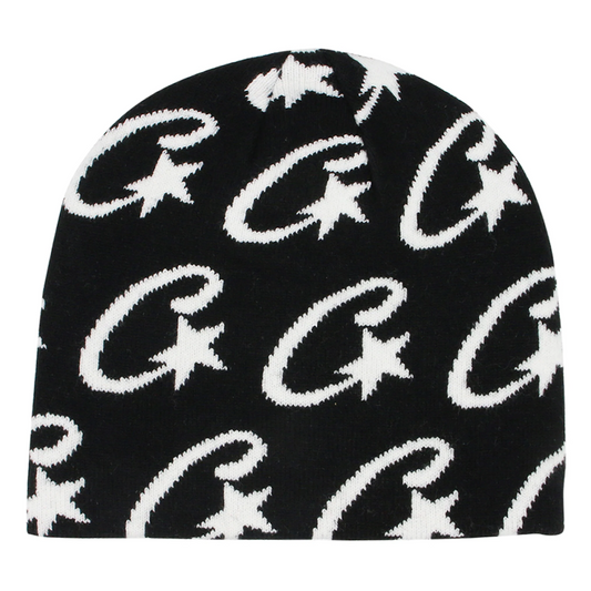 Beanie Corteiz Cstarz Monogram Black
