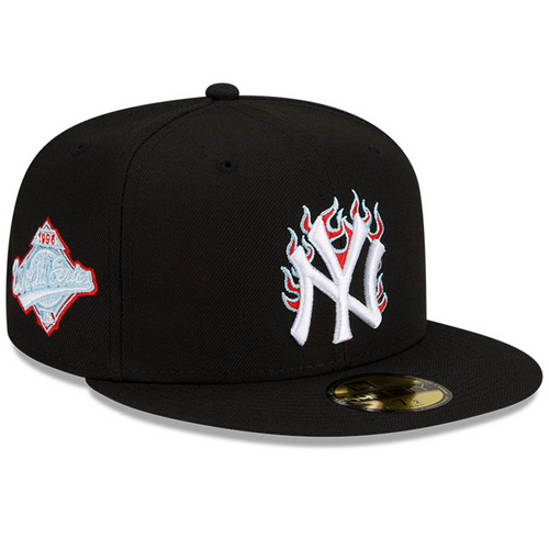 Gorra NY Yankees MLB Team Fire Black