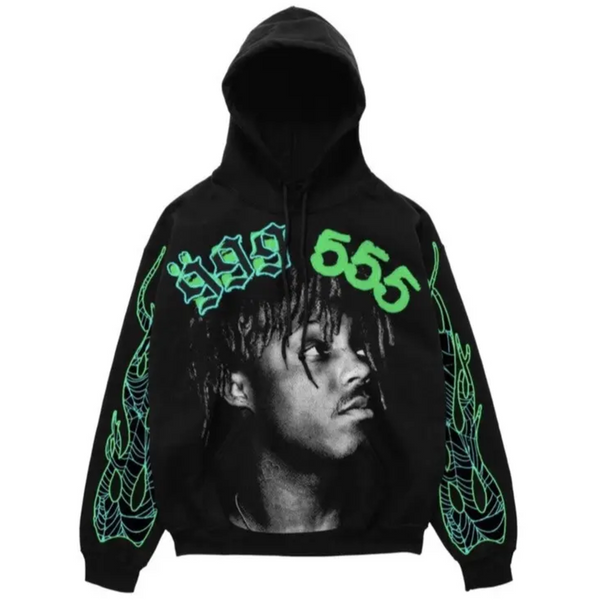 Juice Wrld x Spider Worldwide 999 x 555 hoodie RARE