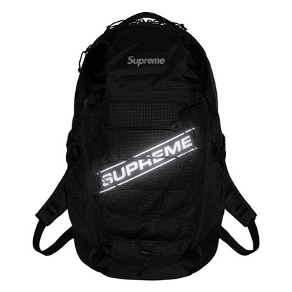 Supreme Logo Backpack Black FW23