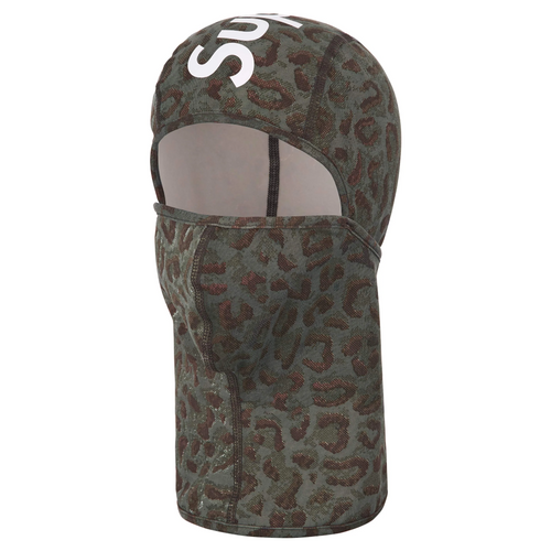 Supreme Heat Reactive Balaclava Leopard
