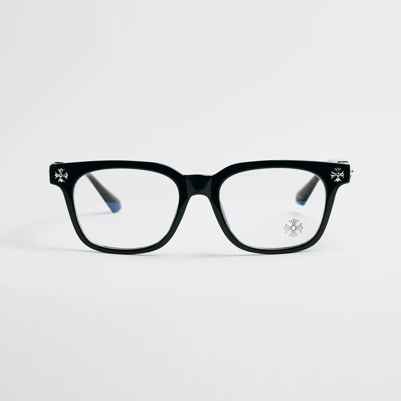 Chrome Hearts Black/Silver – UV400 + BlueProtect