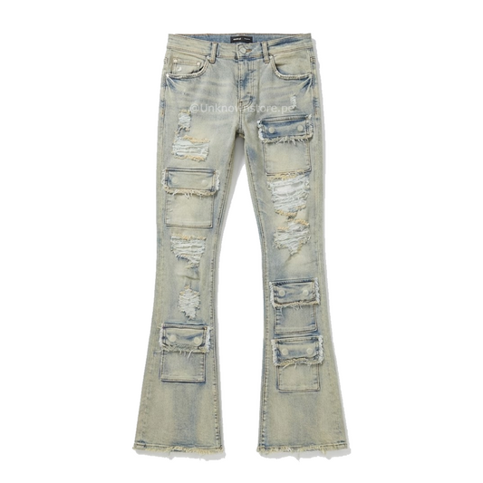 Jean Fashion Nova Cargo Flared #2