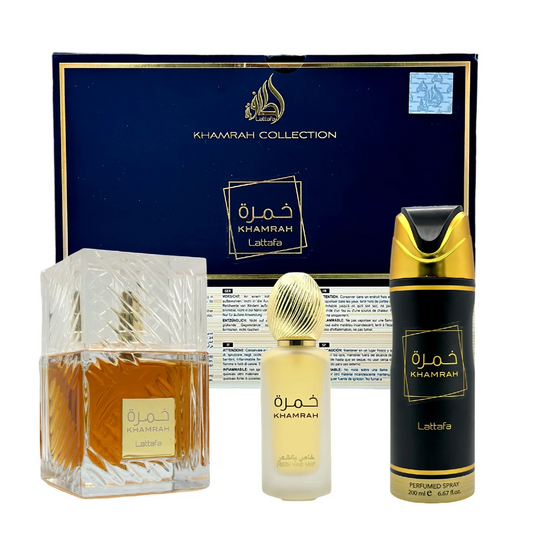Lattafa's Limited Edition Khamrah Gift Set Collection
